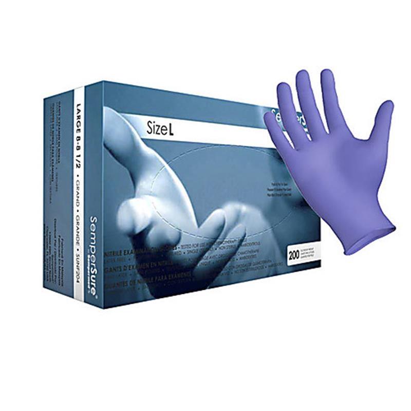 SEMPERSURE ACCELERATOR FREE NITRILE - Tagged Gloves
